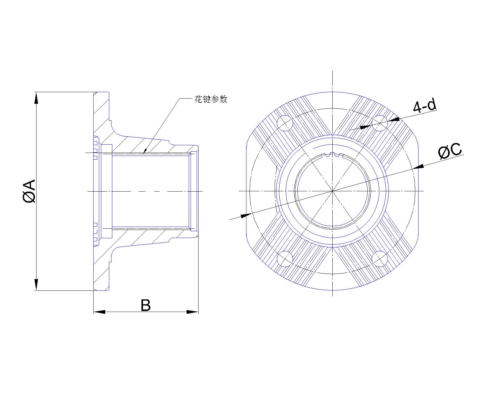 Machine Drawing: Flange Coupling in 2024 | Technical drawing, Geometric  drawing, Futuristic background